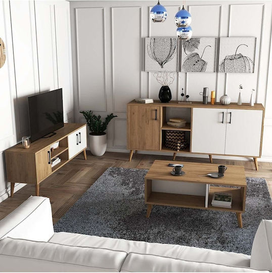 SteweHome SteweHome Studentenmöbel-Set Wohnzimmer & Esszimmer 3 Stücke STE-020177-P20177