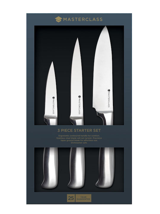 Kitchen Craft Kitchen Craft Messer Set aus Stahl 3 Stück