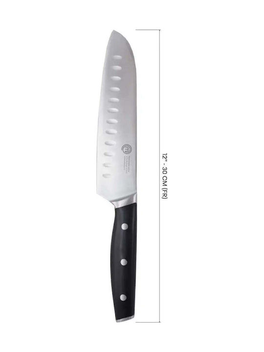 MasterChef Μαχαίρι Santoku από Ανοξείδωτο Ατσάλι 18cm