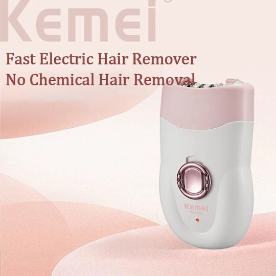 Kemei Αποτριχωτική Μηχανή Epilator για Πρόσωπο & Μπικίνι KM-196