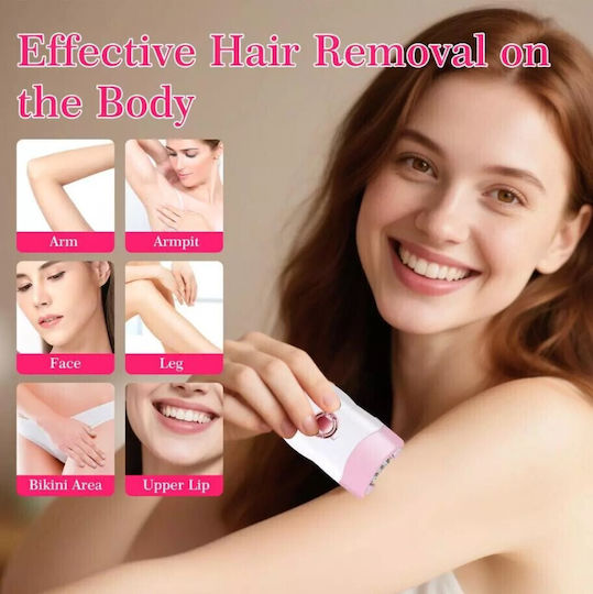 Kemei Αποτριχωτική Μηχανή Epilator για Πρόσωπο & Μπικίνι KM-196