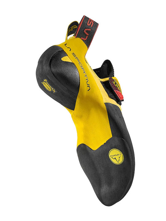 La Sportiva Solution Comp Παιδικά Ασύμμετρα Παπούτσια Αναρρίχησης Κίτρινα