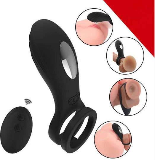 Aph Δαχτυλίδι Πέους Δόνηση Αιδοίο Penis Ring Vibrator Vagina Cl-16-17