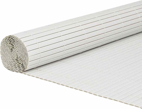 vidaXL Kunststoff Zaunpaneel in Weißer Farbe 3x1.8m