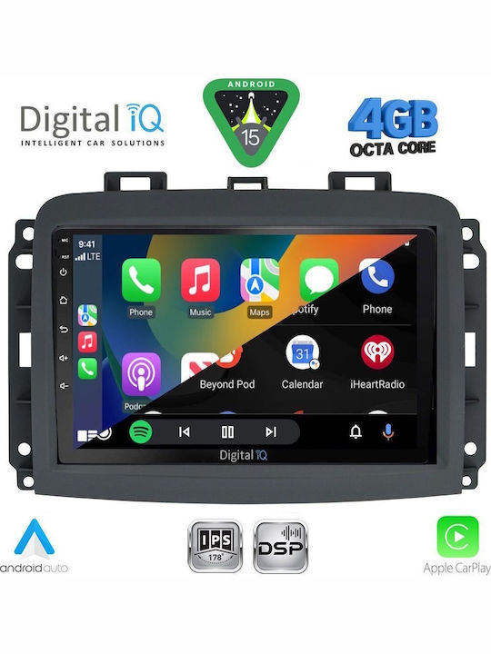 Digital IQ Ηχοσύστημα Αυτοκινήτου για Daihatsu Sirion 2006-2012 (Bluetooth/USB/WiFi/GPS/Apple-Carplay/Android-Auto) με Οθόνη Αφής 10"