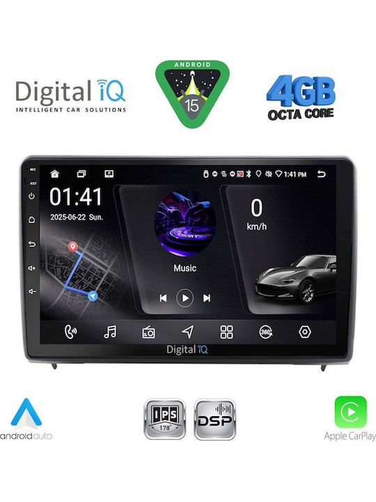Digital IQ Car Audio System for Ford EcoSport 2012-2018 Bluetooth USB WiFi GPS Apple CarPlay Android Auto with 9" Touch Screen