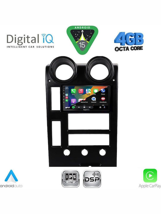 Digital IQ Ηχοσύστημα Αυτοκινήτου για Honda Jazz 2008-2012 (Bluetooth/USB/WiFi/GPS/Apple-Carplay/Android-Auto) με Οθόνη Αφής 10"