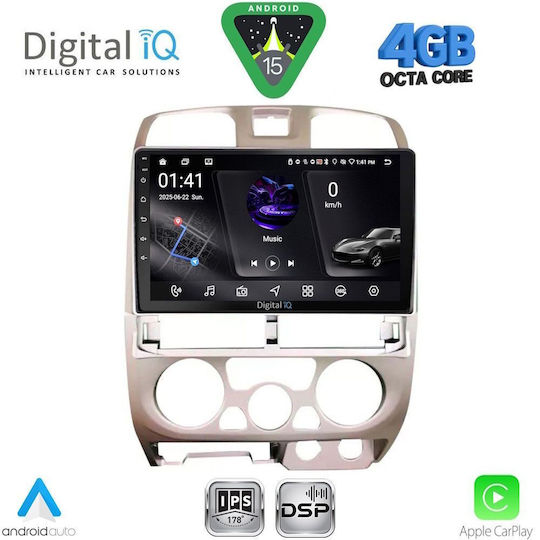 Digital IQ Ηχοσύστημα Αυτοκινήτου Isuzu D-Max 2002-2008 (Bluetooth/USB/WiFi/GPS/Apple-Carplay/Android-Auto) με Οθόνη Αφής 9"