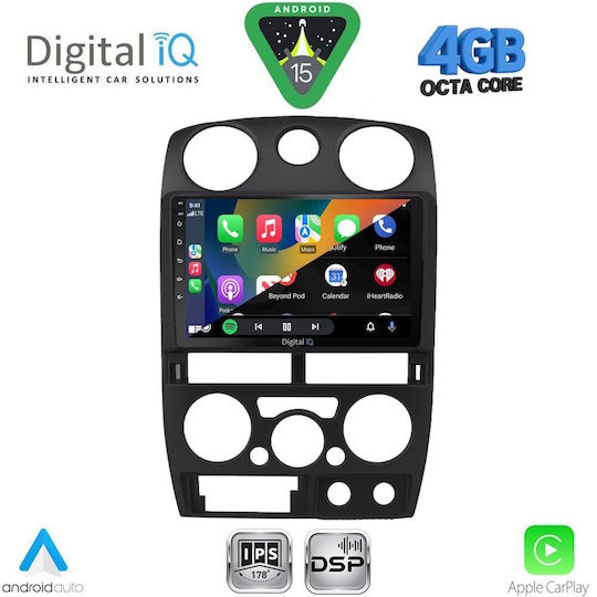 Digital IQ Ηχοσύστημα Αυτοκινήτου Isuzu D-Max 2002-2008 (Bluetooth/USB/WiFi/GPS/Apple-Carplay/Android-Auto) με Οθόνη Αφής 9"