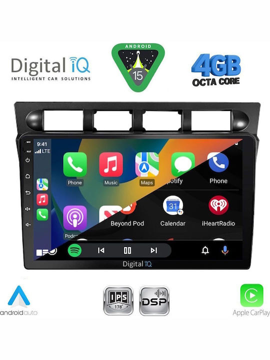 Digital IQ Car Audio System for Kia Ceed 2006-2009 Bluetooth USB WiFi GPS Apple CarPlay Android Auto with 9" Touch Screen