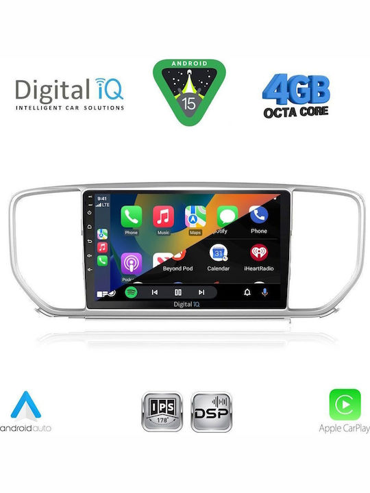 Digital IQ Auto-Audiosystem für Kia Seele 2008-2013 mit Touchscreen 9"
