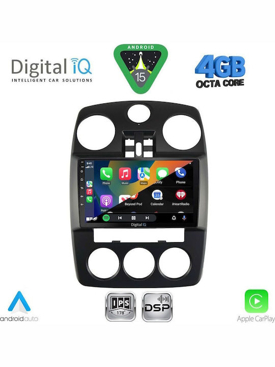 Digital IQ Car Audio System for Jeep Grand Cherokee 1999-2004 Bluetooth USB WiFi GPS Apple CarPlay Android Auto with 9" Touch Screen