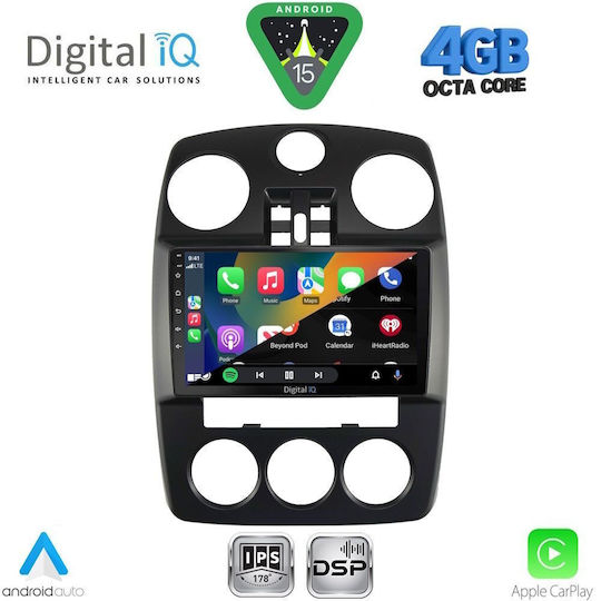 Digital IQ Car Audio System for Jeep Grand Cherokee 1999-2004 Bluetooth USB WiFi GPS Apple CarPlay Android Auto with 9" Touch Screen