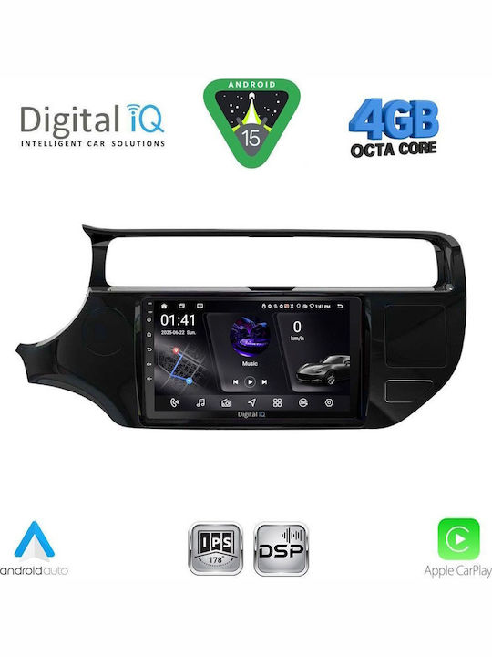 Digital IQ Car Audio System for Kia Picanto 2021 (Bluetooth/USB/WiFi/GPS/Apple CarPlay/Android Auto) with 9" Touch Screen