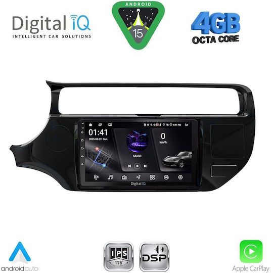 Digital IQ Ηχοσύστημα Αυτοκινήτου για Kia Picanto 2021 (Bluetooth/USB/WiFi/GPS/Apple-Carplay/Android-Auto) με Οθόνη Αφής 9"