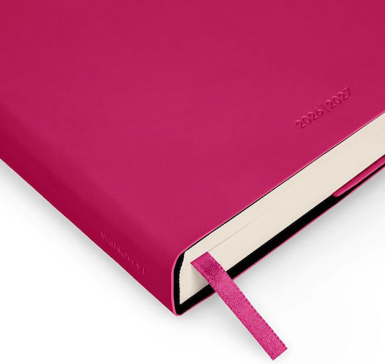 Legami Milano Daily Agenda 2026/27 Raspberry Jam 9.5x13.5cm