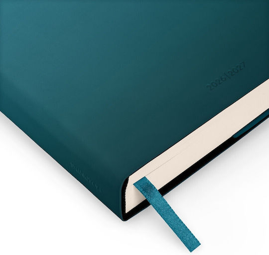 Legami Milano Ημερήσια Ατζέντα 2026/27 Deep Teal 9.5x13.5εκ.