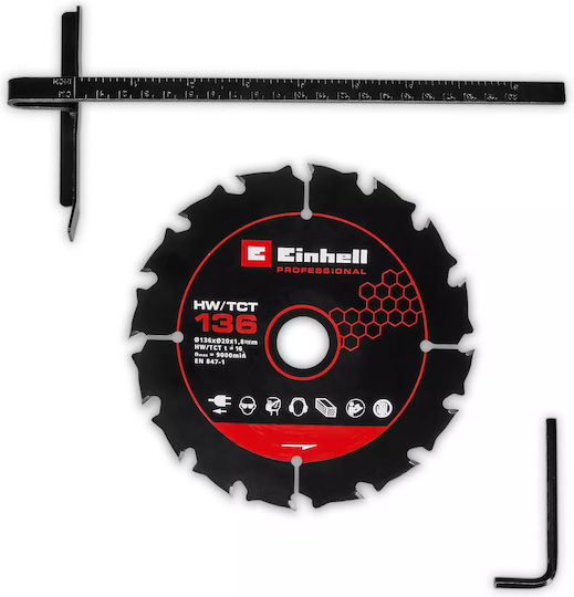 Einhell 4331240 Kreissäge Bürstenlos 18V Solo mit Staubabsaugsystem