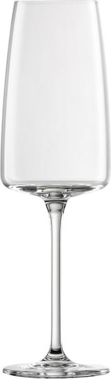 Schott Zwiesel Σετ Ποτήρια Κρασιού Κολωνάτα Κρυστάλλινα Γκρι 388ml 6τμχ