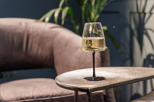 Mikasa Set Pahare Vin Alb Pahare Cu Picior Cristaline Albe 400ml 4 Bucăți