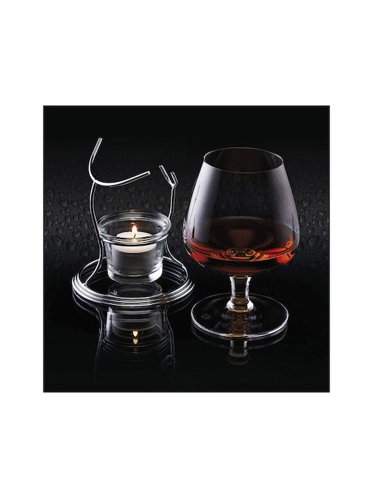 Barcraft Barcraft Cocktail/Trinken Glas aus Glas in Silber Farbe Kelch 350ml