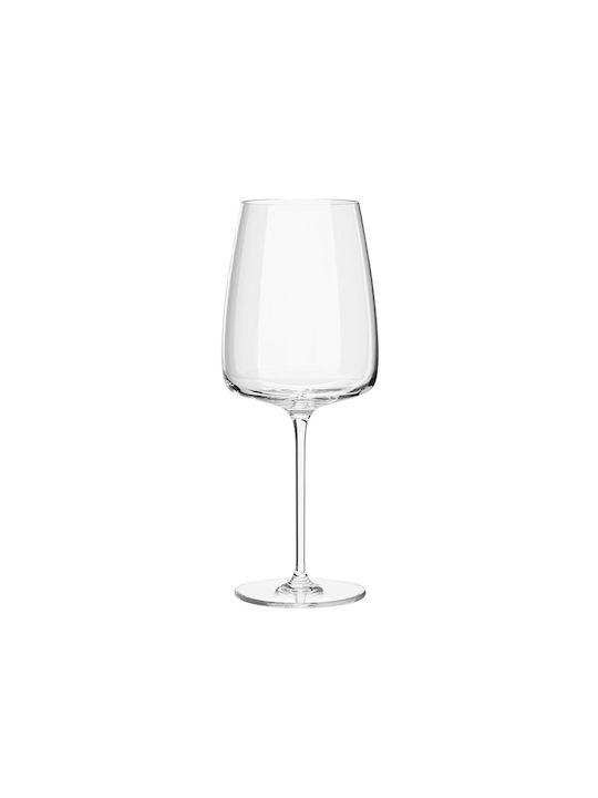 Krosno Set Glasses for White and Red Wine Crystal Goblet 750ml 4 Pieces