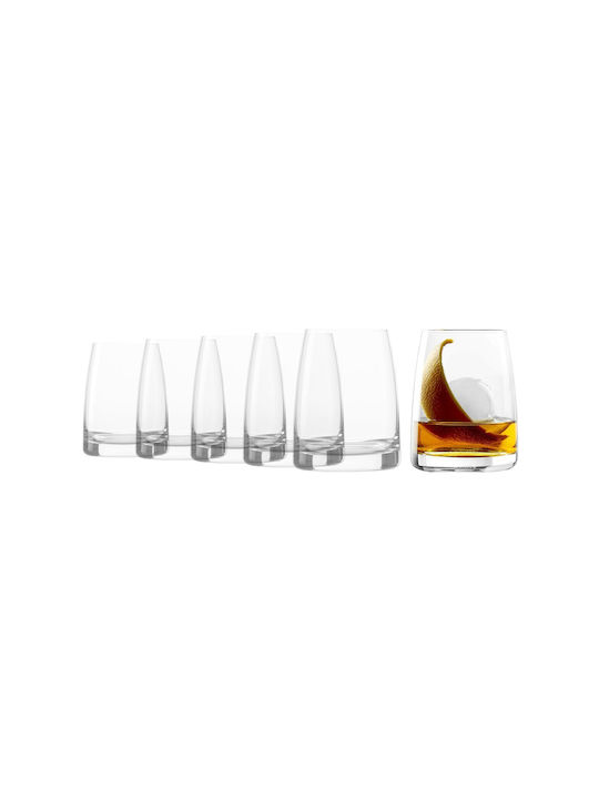 Stolzle Lausitz Set Pahare Whiskey / pentru Apă din Cristal 325ml 6 Bucăți