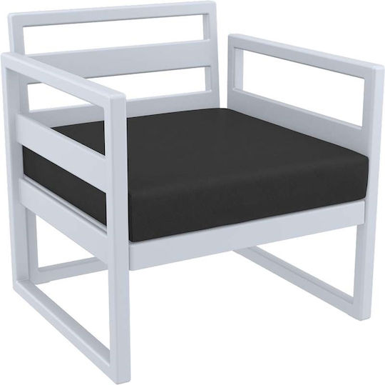 Siesta Exclusive Mykonos Καρέκλας Κήπου 65x65εκ.