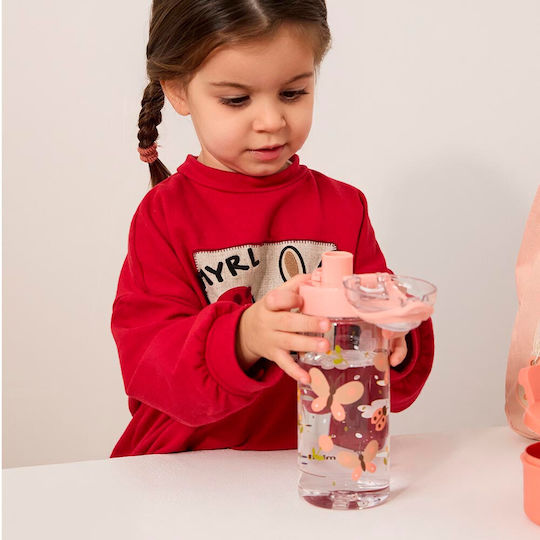 Miniland Junior Kids Water Bottle Butterfly 500ml