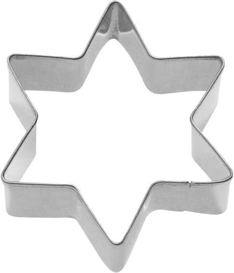 Set 3 Decupatoare Pentru Biscuiți Stea 4 Cm 5 Cm 6 Cm Westmark