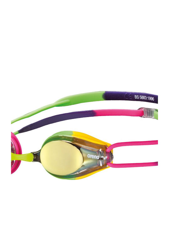 Arena Swimming Goggles Kids with Anti-fog Lenses Multicolored
