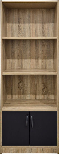 Bibliotecă Tekaro Bej 60x29x166cm