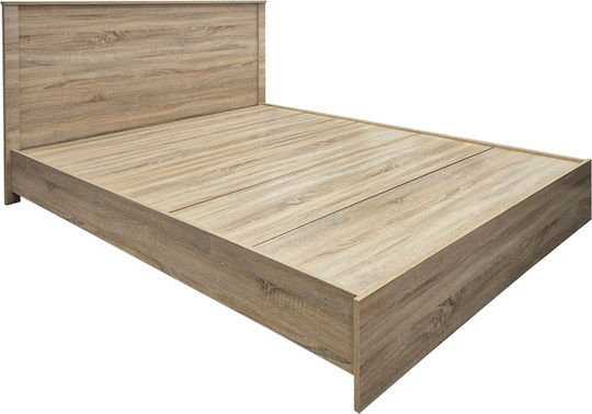 Athos Athos Bett Übergröße mit Matratze 160x200cm Sonoma