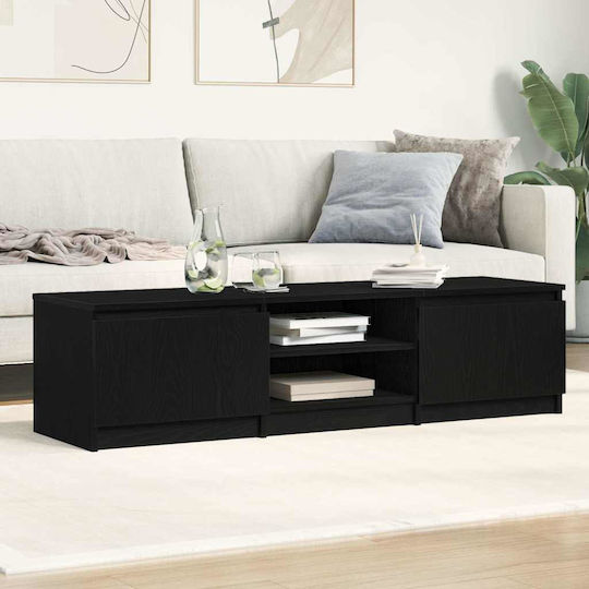 Dulap TV Negru 140x40x36cm
