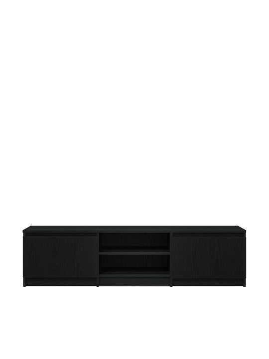 Dulap TV Negru 140x40x36cm