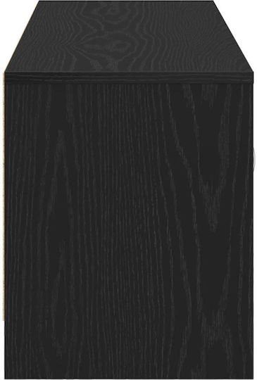 TV-Ständer Schwarz M102xP30xH37.5cm