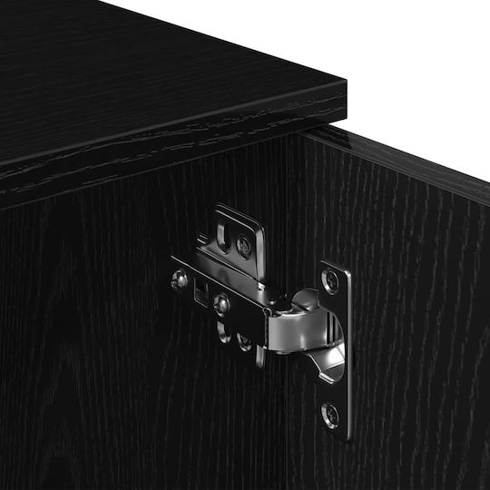 TV-Ständer Schwarz M102xP30xH37.5cm