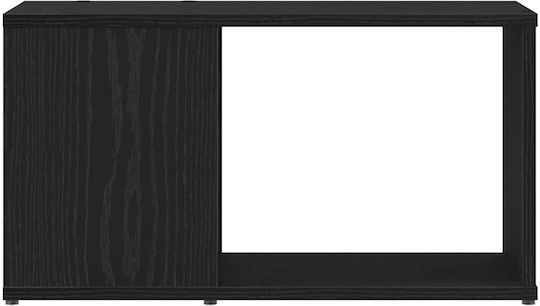 TV Stand Black L60xW24xH32cm