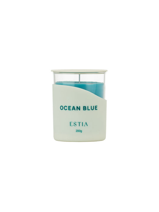Estia Lumânare Aromatică în Borcan cu Miros de Ocean 200gr