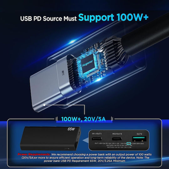 Захранващ Кабел Starlink Mini Usb-c Dc 12v Автомобилен Кабел 3m