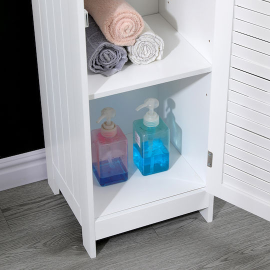 Pakketo Chesy Bathroom Column Cabinet Floor M32xW30xH87cm White