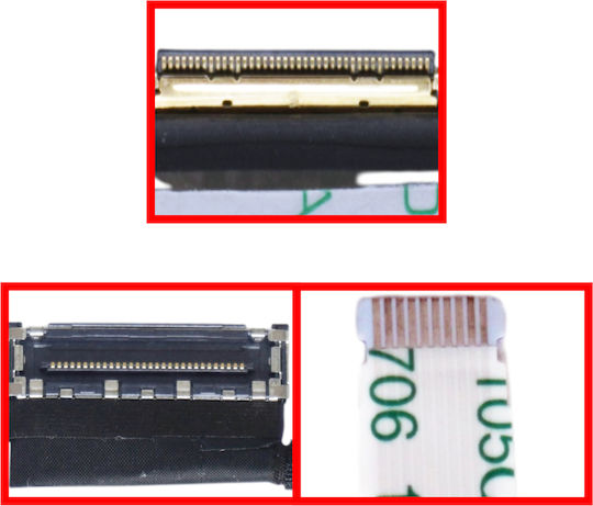 Screen Flex Cable for Laptop Lenovo Ideapad 1-15amn7 82vg 1-15ada7