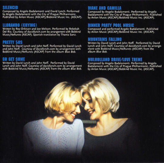 Various David Lynch's Mulholland Dr Cd