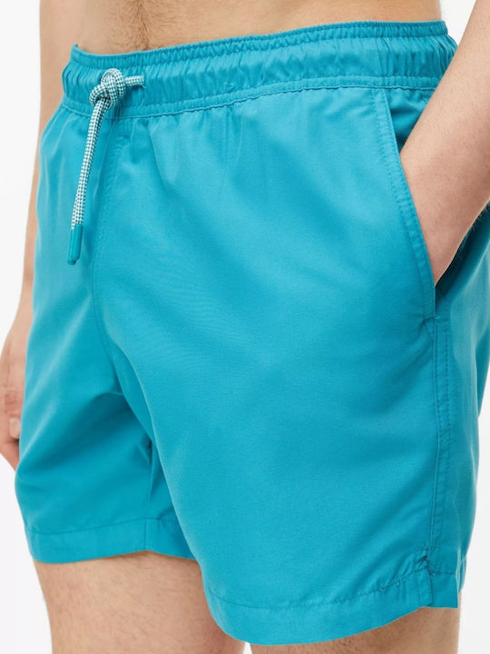 Men's Swim Shorts Turquoise with Patterns