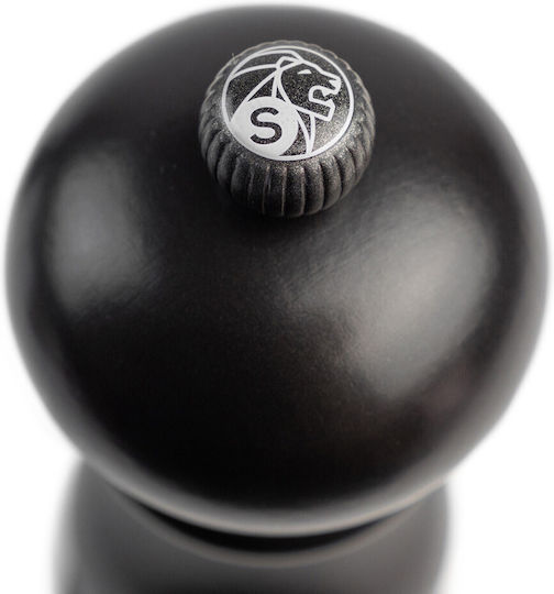 Peugeot paris Manual Salt Mill Inox in Black Colour 18cm