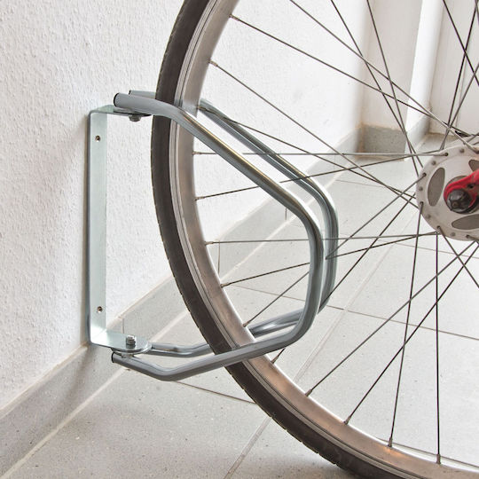 Relaxdays Bară De Parcare Pentru Biciclete Cu 2 Compartimente