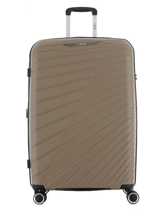 RCM Large Beige Suitcase RCM Large Beige Suitcase