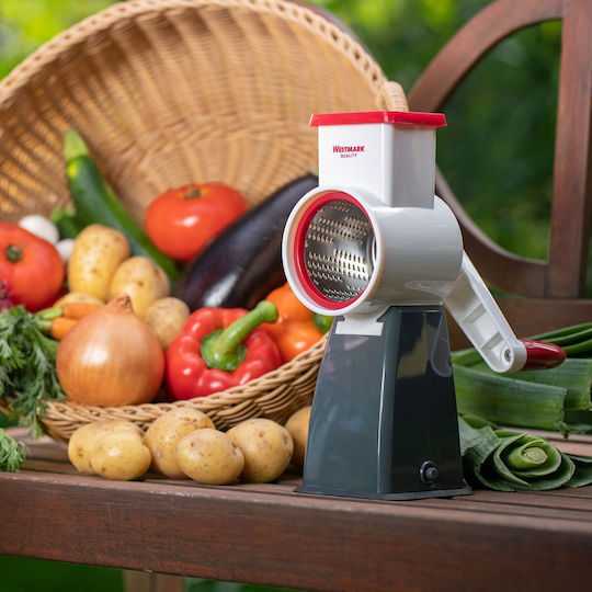Westmark With Mechanism Grater for Fruits & Vegetables 15x15x13cm Westmark With Mechanism Grater for Fruits & Vegetables 15x15x13cm