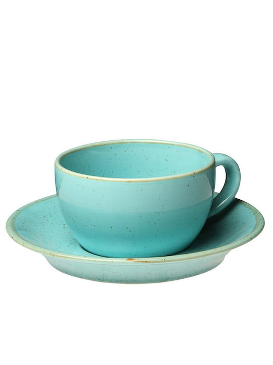 Porland Porland Tasse aus Porzellan Blau 250ml
