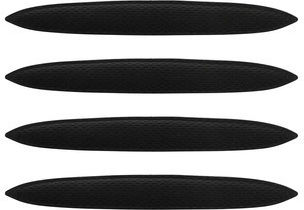 Set 54 Inserții Cască Bicicletă Zola Diverse Mărimi Forme Spumă Eva Bază Adezivă Prindere Velcro Negre